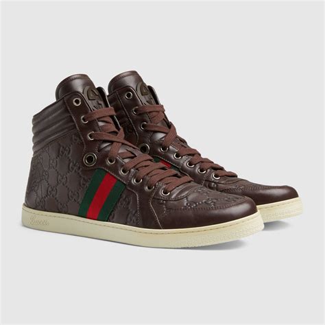 high tops gucci|Gucci high top sneakers men's.